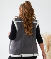 Жилетка женская с мехом SD-061A800