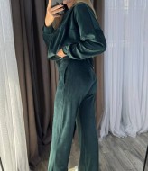 Велюровый костюм без капюшона KG-769A640