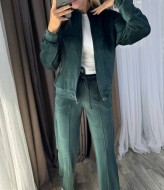 Велюровый костюм без капюшона KG-769A640