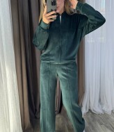 Велюровый костюм без капюшона KG-769A640