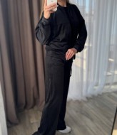 Велюровый костюм без капюшона KG-769A640