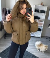 Женская куртка с капюшоном  ZL-2377A1300