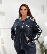 Велюровый костюм женский спортивный  LZ-A932A750