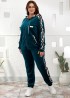 Велюровый костюм женский спортивный  LZ-A932A750