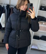 Зимняя куртка женская с капюшоном  ZL-2508A1400