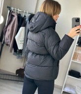 Зимняя куртка женская с капюшоном  ZL-2508A1400