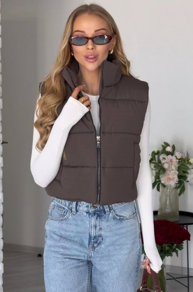 Теплая жилетка женская  ATE-081A650 Теплая жилетка женская  ATE-081A650