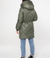 Куртка женская стеганая удлиненная  OZM-M120A420