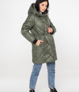 Куртка женская стеганая удлиненная  OZM-M120A420