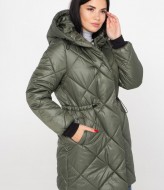 Куртка женская стеганая удлиненная  OZM-M120A420