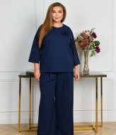 Женский костюм с широкими штанами  NF-3805A750