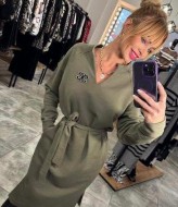 Платье на флисе IND-2072A460