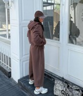 Женский спортивный костюм с широкими штанами IMMA-414A650