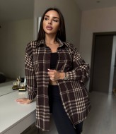 Рубашка с поясом  MIY-1074A560