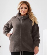 Тёплая кофта с капюшоном  MAX-909A1000