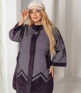 Пальто женское с мехом  MAX-932A1550