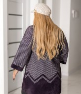 Пальто женское с мехом  MAX-932A1550