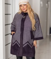 Пальто женское с мехом  MAX-932A1550