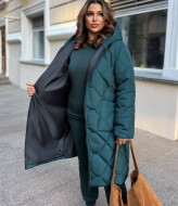 Зимнее пальто на синтепоне женское  LZ-M1220A1390