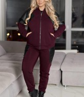 Костюм с кожаными вставками  VLT-570A1000