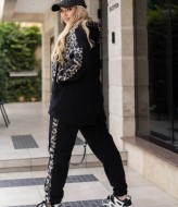 Женский спортивный костюм с принтом  MOV-431A840