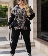 Женский спортивный костюм с принтом  MOV-431A840