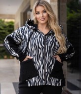 Женский спортивный костюм с принтом  MOV-431A840