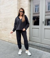 Спортивный флисовый костюм женский JAC-809A610