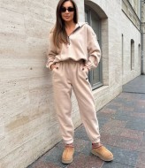 Спортивный флисовый костюм женский JAC-809A610