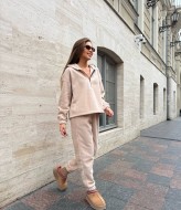 Спортивный флисовый костюм женский JAC-809A610