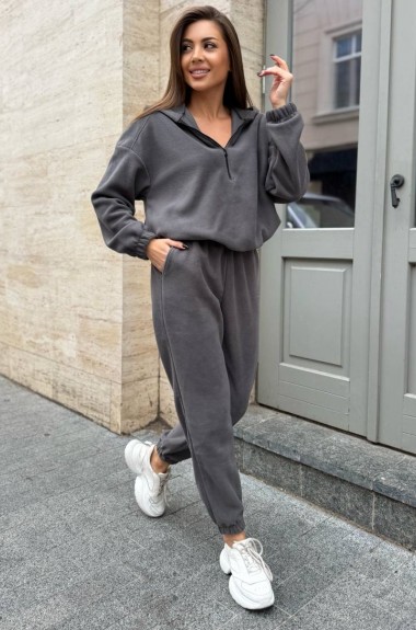 Спортивный флисовый костюм женский JAC-809A610