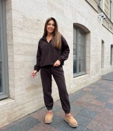 Спортивный флисовый костюм женский JAC-809A610