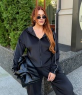 Велюровый костюм оверсайз  DAM-269A600