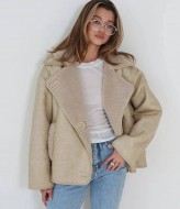 Дубленка куртка женская  ZL-0242A1100