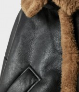 Дубленка женская кожаная  ZL-02437A1100