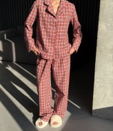 Домашний костюм женский хлопок  LID-635A1100