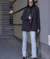 Кашемировое полупальто женское  BB-027A1100