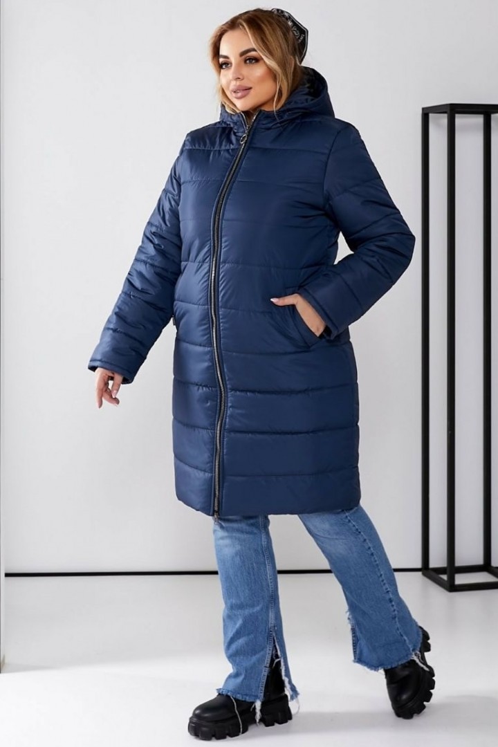 Стеганное зимнее пальто  AJ-17164A850