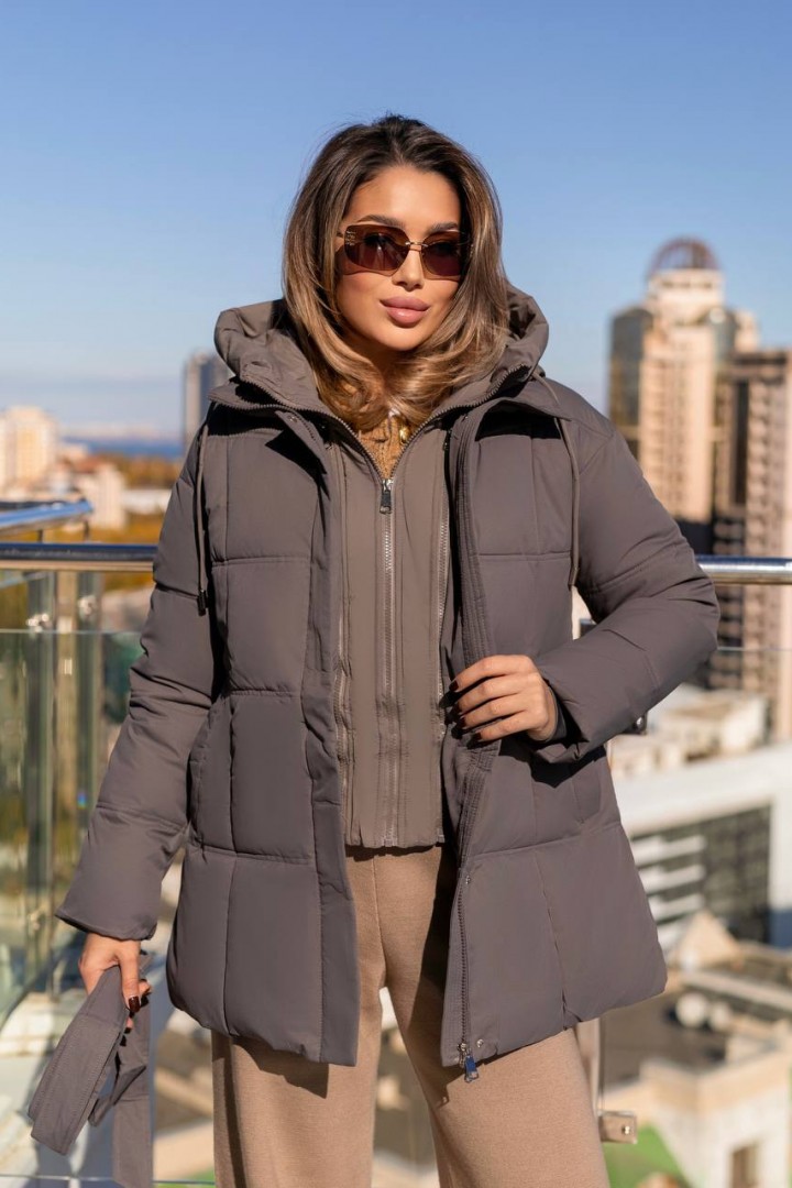 Подовжена куртка DG- c888A1300