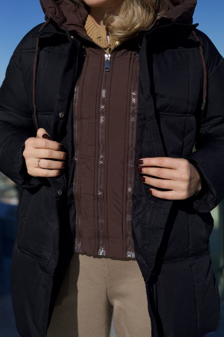 Подовжена куртка DG- c888A1300