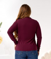 Базовый приталенный лонгслив TAS-512A390