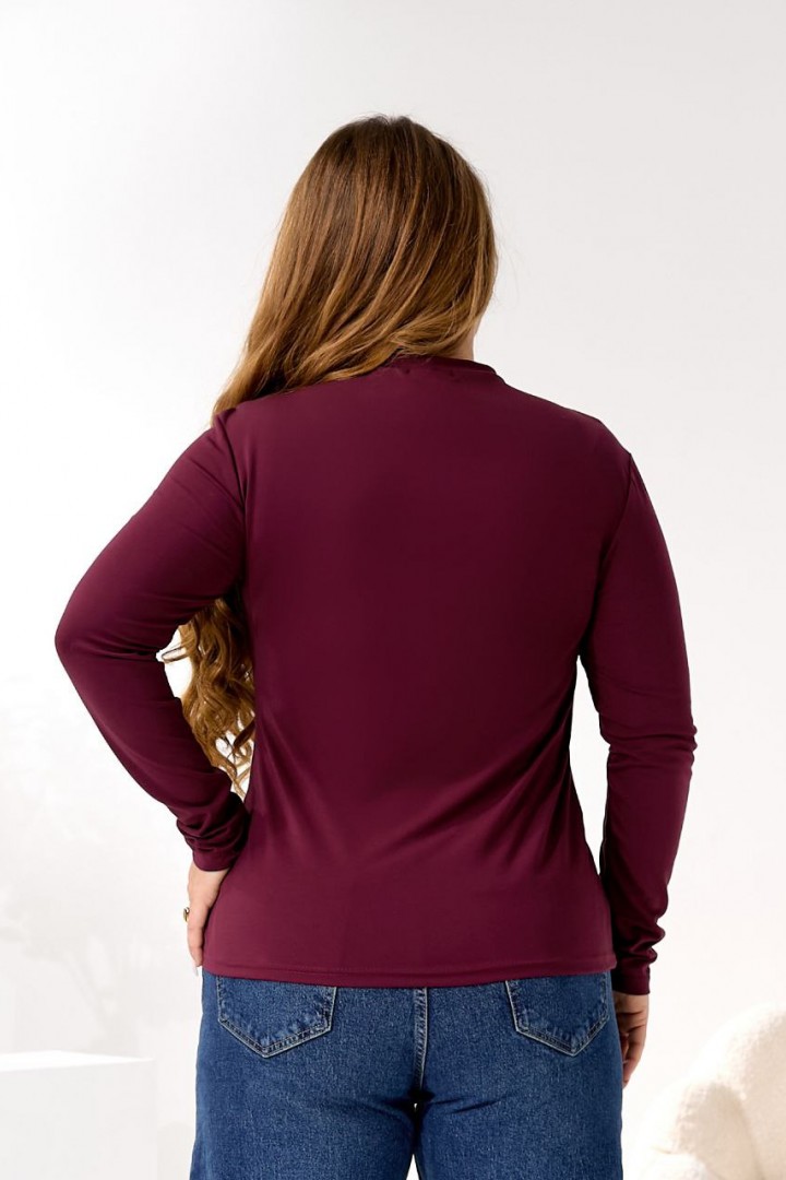 Базовый приталенный лонгслив TAS-512A390