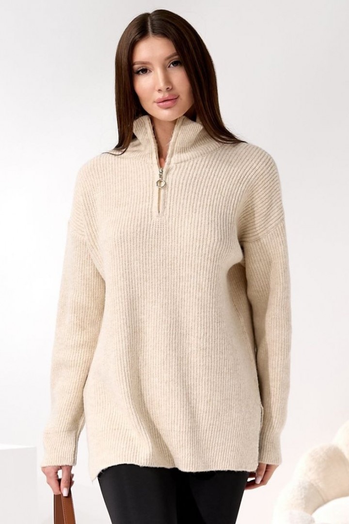 Свитер с молнией IB-1147A650