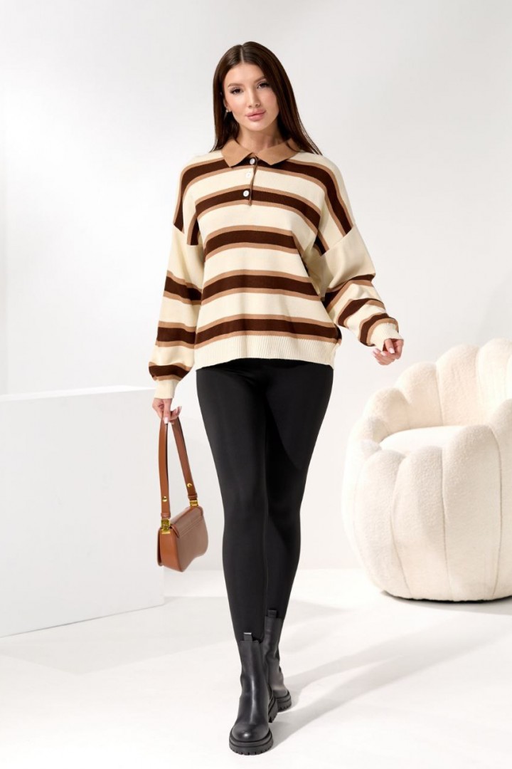 Свитер в стиле оверсайз IB-1146A560