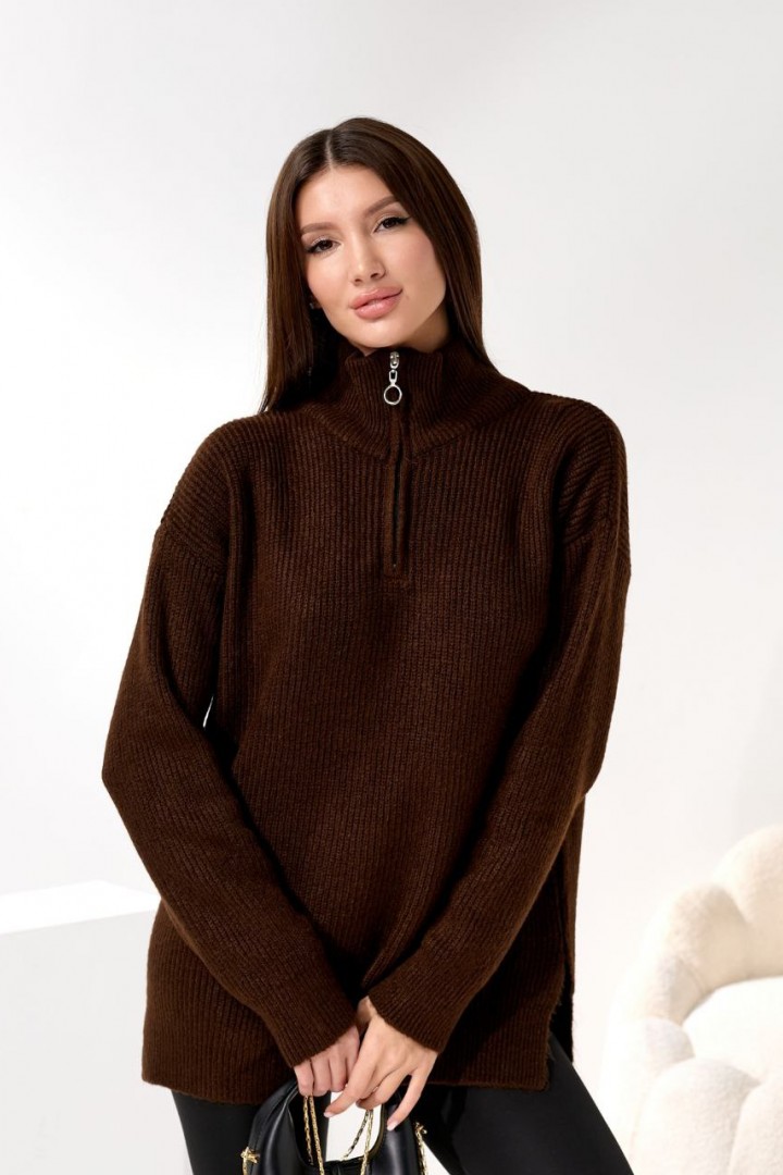 Свитер с молнией IB-1147A650