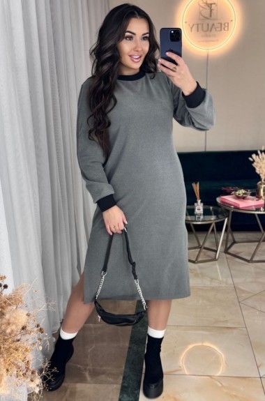 Трикотажное платье MYD-607A550