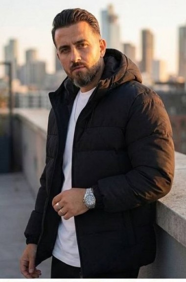 Мужская куртка с капюшоном IO-3.03A850 Мужская куртка с капюшоном IO-3.03A850