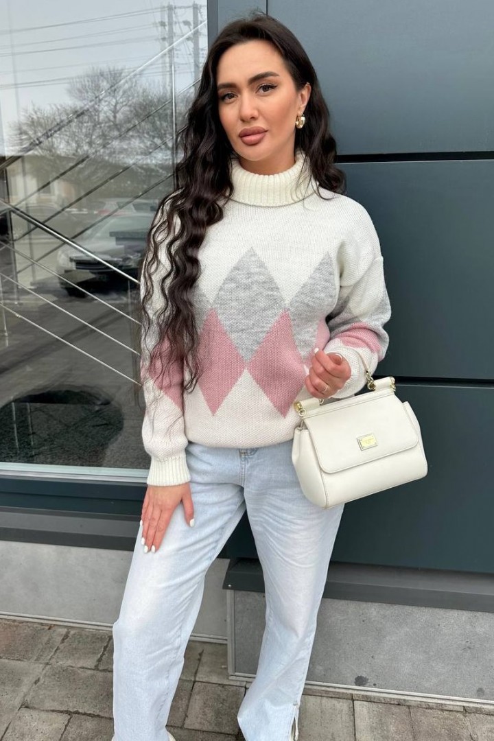 Женский теплый свитер IND-5045A560