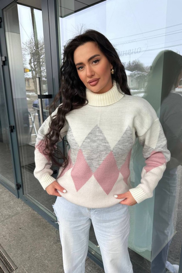 Женский теплый свитер IND-5045A560