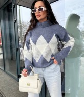 Женский теплый свитер IND-5045A560